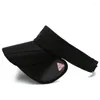 ベレー帽UV保護ベースボールキャップ空のトップ調整可能なバイザーキャップ