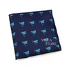 Schattige cartoon dieren zakdoeken dinosauriërs kever honden auto 26ccm polyester pocket square smoking mannen pakken zakdoek cadeau accessoire j220816