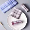 5 PCSPARTY vierkante plaid streep zakdoek mannen klassieke vintage pocket hanky pocket squaretowel voor bruiloftsfeest 3838 cm willekeurige j220816