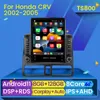 Araba dvd Radyo 2 Din Android Oto Multimedya Video Oynatıcı Honda CR-V CRV 2 2001-2006 Tesla Tarzı Carplay GPS 2 Din BT