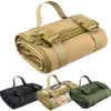 Outdoor Pads Camping Hunting Training EDC Tactical Shooting Cleaning Mat Roll-Up Picnic Blanket Gun Rifle Accessories 221021