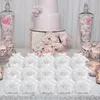 Confezione regalo Farfalla Scatola di caramelle vuota 50 pezzi Scatole di biscotti delicati Bellissimi bomboniere di compleanno per matrimoni piccoli