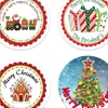Papel de regalo 500 pegatinas de Navidad Feliz gracias sello etiquetas para sobre tarjetas paquete decoración de colección de recortes