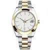 relojes Relojes dorados de oro Auto Date Auto Wrist Watch 36/41 mm de acero inoxidable 904L Sapphire impermeabilizando la hebilla plegable Montre de Luxe Business Wristwatches