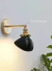 Kolye lambaları 2022 Jepang Minimalis Lampu Gantung Kaca Kepribadian Kreatif Dekorasi Hijau Led Kuningan