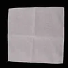 10x Pañuelos cuadrados cuadrados de algodón blanco Pañuelos para hombre 11x11'' J220816