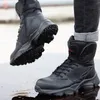 GAI Boots Male Work Safety Military Shoes Anti-smash Anti-puncture Outdoor Tactical Desert Indestructible 221022