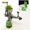 Juicers Masticating Juicer With Hand Operated Wheat Grass Juicing Machine