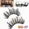 False Eyelashes Glitter Butterfly Diamond Colored Thick Rhinestone Show Exaggerated Long Makeup Shimmery