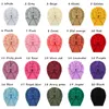 Hoeden 20 stks babyjongens meisjes katoen boog knoop zacht schattig India beanies tulband petten topknot headwraps haaraccessoires