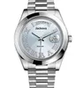 Superclone Datejust Datum C Sapphire Designer Titta på Automatiska maskiner 904L Quality Mens de Lujo 2836 Movement ES Week Double Time