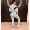 Women's Tracksuits Autumn Tracksuit Casual Two Piece Set Top and Pants Fall Plus Size Sweat Suit Sport 2 Matching Outfit
