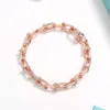 チャームブレスレットUSHAPED SLIM DESIGN CHAIN FINE FINE JEWELRY FOR GOLDEN BRACELET PSEIRAS有名なドロップ配信2022 18FGK