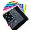 1pcs Hiphop Bandana для женщин карманная квадратная голова шарф -шарф.