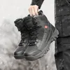 GAI Laarzen Warm Bont Tactische Militaire Mannen Special Force Desert Combat Army Outdoor Wandelen Enkel Schoenen Werk Saft 221022