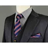 Colorful Party Men Ties Pocket Square Set Silk Fashion Bands For Accessories Wedding Brand New J220816