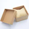 Watch Boxes 4 Pieces Kraft Storage Box For Men And Women Protective Single Jewelry Display Showcase Case Holder