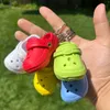 Croc Mini Keychain Trendy smoll Croc Clog Inspiré Keyring Cute Rubber Shoe Keychains