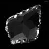 Żyrandol krystalicznie przezroczysty szklany kryształy lampa pryzmatyki części wiszące krople wisiorki 38 mm