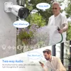 IP -kameror Hiseeu 4K 8MP 5MP 3MP 8CH POE Surveillance Camera Security System Kit Set AI Face Detection Twoway Audio Smart CCTV HD NVR 221022