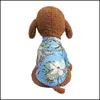 Hundkl￤der hawaiian stil hundkl￤der kl￤der valp husdjur tyg sommar husdjur kl￤der f￶r sm￥ medelstora hundar chihuahua kattrock 88 p2 d dhlmy