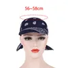 Berets Fashion Cotton Visor Hat للنساء الرجال المطبوعون Square Cap Cap Sunscreen Suckarf Baseball Brim Outdoor Brim