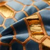 Avigers Bordado de bordado Velvet Coushion Covers Luxury European Pillow Cover Fase de almohada Geometría Home Sofá decorativa Silla de lanzamiento 1140 V2
