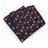 NIEUW 2525cm Packs Square Paisley Bloem Plaid Men Gift Suit zakdoek mannen J220816