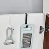 Haken 2 stks ruimte aluminium badkamer radiator handdoekhouder voor keukenkasten deur achter haak sleutelkleding sjaals hoed organisator