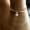 Bagues de cluster Real 14K Gold Rempli Zircon Dainty Knuckle Boho Bijoux Bague pour femmes hypoallergénique résistant au ternissement