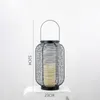 Candle Holders Garden Hanging Lamp Nordic Style Lantern Holder Unique Aesthetic Black Velas Decorativas Home Decoration