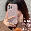 تغطية حالات الهاتف مع ماس فلاش شاشة بملء الشاشة لـ iPhone15 14 13Pro 13Promax 12 12Pro 12Promax 11 Triangle Triangle Diamond Phone Case Phonecases