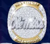2022 OLE MISS National Basketball Warriors Team Championship Ring met houten displaydoos Souvenir Mannen Fan Gift Sieraden