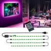 Streifen 5V USB LED Streifen Licht mit Musik Controller 20 Schlüssel Fernbedienung 0,5M-3M SMD RGB Band für HDTV Desktop Bildschirm TV Hintergrundbeleuchtung Dekor