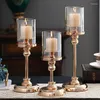 Świece posiadacze nordycka romantyczna dekoracja domu vintage European wystrój jadalny stół candelabra