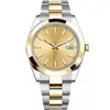 relojes Relojes dorados de oro Auto Date Auto Wrist Watch 36/41 mm de acero inoxidable 904L Sapphire impermeabilizando la hebilla plegable Montre de Luxe Business Wristwatches