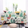 Chair Covers Cactus Plant Sofa Cover All-inclusive Elastic Non-slip Slipcover For Living Room Modern L Sectional Corner Furniture Decor