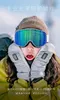 Lunettes de ski BLOCK MAN Snowboard Goggs Anti Fog Glare Adjustab Strap Snow pour Hommes Femmes Enfants Jeunesse Hiver Sports de Plein Air i L221022