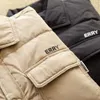 BB Winter Mens Down Down Jacket Designer Jackets Plead Down Pat