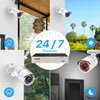 IP -camera's ZOSI H265 8CH 5MP POE Beveiligingssysteem Kit HD Outdoor Waterdichte CCTV Home Video Surveillance NVR Set 221022