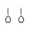 Stud GEM039S BALLET Sterling Silver 925 Dangle Earrings for Women Elegant Jewelry Nautral London Blue Topaz Gemstone Drop 221022450983