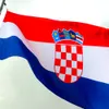 Chorwacja HR HRV HRVATSKA CRAOATIABIZ FLAGA ZWIĄZKA Z Poliestrującą Tkaniną do Parady / Festiwalu / Dekoracji Domu / Dekora