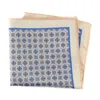1PC Fashion Square Mandkerchief pour hommes imprimé vintage Jacquard Polyester Suit Pocket Pocket pour affaires J220816