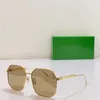 Солнцезащитные очки нового модного дизайна 1108SA в квадратной металлической оправе простой формы, популярный авангардный стиль, универсальные популярные уличные защитные очки uv400