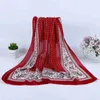 7575Cm Fiori stile russo Sciarpa quadrata Fazzoletto piccolo Sciarpa hijab Babushka Testa sciarpe Lady Fascia Bandana J220816