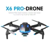 X6 UAV 4K HD Airlines Light Streaming Dual -Kamera Drei -Weise CAPITAL Anti -fixiertes Hoch -Remote -Kontrollspielzeug