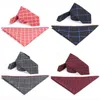 Plaid 6 cm Slim 100 Cotton Pocket Square Tie Set Red Grey Skinny Handduk Nathtit For Men Business Wedding Ties Accessories J220816