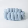 Pillow Handmade Knot Baby Nap Office Waist Back Stuffed Toys For Kids Store Decoration Sofa Lumbar Tie Up Decorative