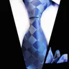 Linbaiway Tie Set for Men Fashion Tie Shandkief Men Classic Plassed Evening Seck для свадебного обычая J220816