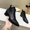 Super Mini Boots Louiseity Fashion Women Decorative Flat Heel Winter Thick Sole Leather Warm Wool High Heel Snow Viutonity 01--09